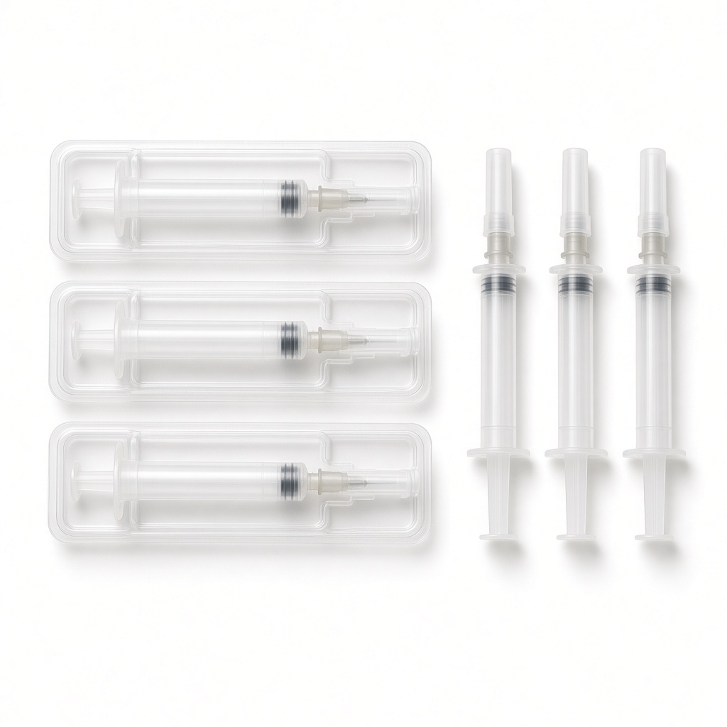 一次性无菌注射器 3ml 含针头 (100支装)