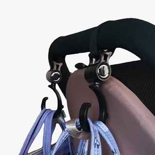 ✨Babyzone✨ 2 Pack/ Set Stroller Hanging Bag Baby Stroller Hook 360 Degree Rotating Hook