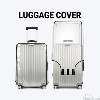 Homehub Luggage Cover Protector Suitcase Travel Bag Waterproof For 32 30 29 28 26 24 22 20 Inch Transparent