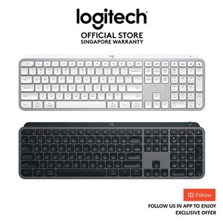 Logitech Mx Keys S Illuminated Wireless And Bluetooth Keyboard, Smarter Fn Keys, Ergonomic Design, Multi OS, QuickCharge