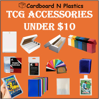 Cheapest TCG Accessories | Card Sleeves | Toploaders | Pokemon MTG