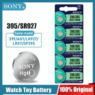Sony 395 399 SR927SW SR927 AG7 LR927 SR927W 1.55V Silver Oxide Battery For Watch Toy Remote Control Calculator Button Coin Cell