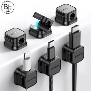 6Pcs Magnetic Cable Clips Cable Smooth Adjustable Cord Holder Under Desk Cable Management Wire Keeper Cable Organizer Holder