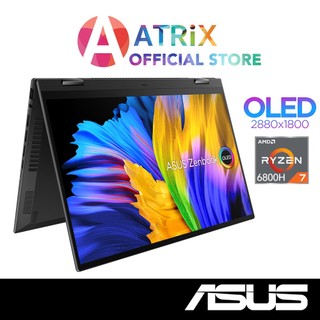【Express Delivery】Asus ZenBook 14 Flip UN5401RA-KN072W | 14 OLED WQHD | Ryzen 7 6800H | 16GB RAM | 1TB SSD | Win11 | 2Y