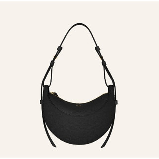 [READY STOCKS] POLENE THE NUMBER TEN - BLACK TEXTURED LEATHER