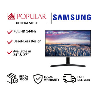 Samsung 24" & 27" Bezel-less FHD LED Gaming Monitor SR350 / Gadgets & IT By POPULAR