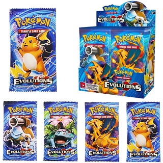 72pcs English Verison Pocket Monster Game Cards Battle Styles Evolutions Team Up Go Playing Trading Card Collection Children Gift