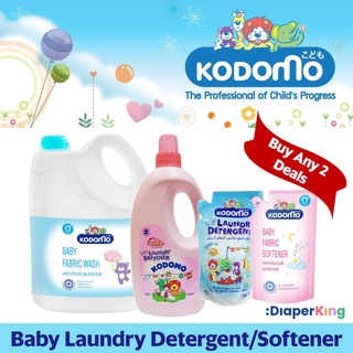 Kodomo Baby Fabric Wash Laundry Detergent / Softener