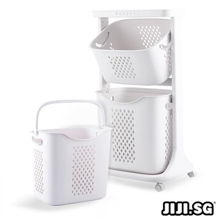 (JIJI SG) JINEX Swing Laundry Storage Rack - Laundry Basket
