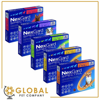 LICENSE SUPPLIER Nexgard Spectra chew for dogs (5 sizes)