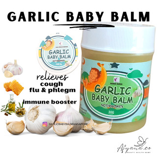 ? BEST SELLER ? GARLIC BALM for cough , flu and phlegm