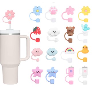 Suitable for 10mm Soft Silicone Straw Cover Wind Anti-dust