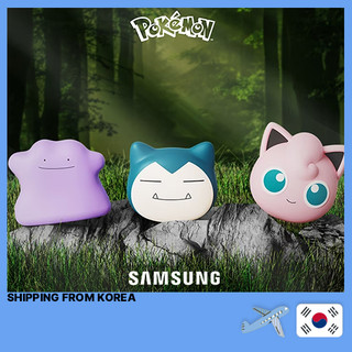SAMSUNG Galaxy buds Pokemon Jigglypuff Snorlax Ditto Case for Buds 2 / Buds Pro / Buds Live 100% authentic with FREEBIES