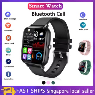[SG Stock] Smart Watch Men's And Women's  Fitness Tracker Bluetooth Call Sports Watch