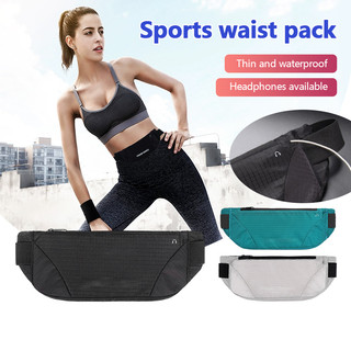 ❤SG Seller❤ Running Waist Bag Sports Belt Pouch Waterproof Sport Waist Bum Bag Running Jogging Belt Pouch Zip Fanny Pack