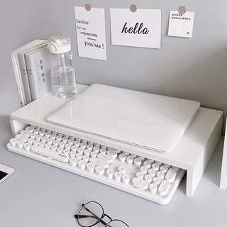 Wooden Monitor stand Rack/ Laptop Stand/ Desktop Organizer