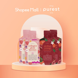 Purest Co Bestsellers Bundle - Collagen Glow Berries x Sicilian Orange Slimming Elixir (Skin Glow & Slimming)