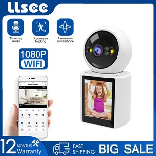 LLSEE HD 1080P  Home Video Call Mini Security Camera CCTV Camera Home Wireless WIFI Infrared Night Vision Mobile Tracking
