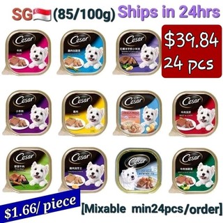 Cesar Dog Food Wet Food 100g/Crafted 85g