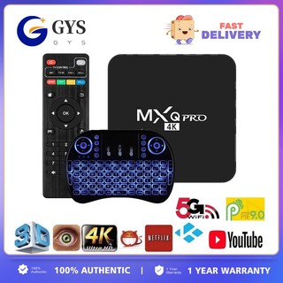 MXQ PRO 5G New Version 2.4GHz 4K Ultra HD Android Smart Tv Box
