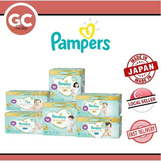 ?SG Seller?Pampers Diapers Tape & Pants From Japan
