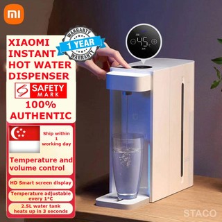 1 YEAR WARRANTY| WATER DISPENSER HOT AND WARM XIAOMI MIJIA 2.5L Instant direct drinking water dispensers SG 3PIN PLUG