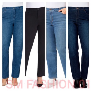 ??plus size women’s jeans pant straight cut (26"-50")kain stretchable?