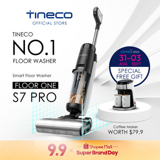 Flagship Tineco Floor One S7 PRO Smart Floor Washer Wet Dry Cordless Vacuum Cleaner Mop Dual-sided Edge LCD Display