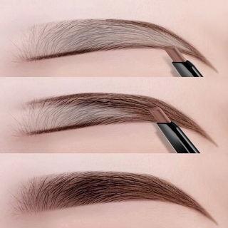 2 in 1 Eyebrow pencil Cosmetics makeup for women Waterproof Eyebrow Tattoo brush Long Lasting eyebrow pen