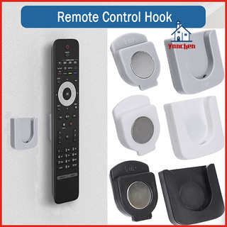 [Wholesale Price]Wall Mounted Remote Controller Holder/ Self Adhesive Storage Hanger/ Holder Hook/ Punch-free Anti-Lost Storage Hook/ Fridge Sticker Home Organizer Hooks