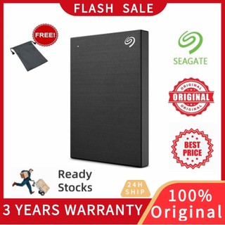 【SG】Seagate External Hard Disk One Touch Slim USB 3.0 Portable HDD Backup External Hard Drive (1TB/2TB/4TB/5TB)+ 3 Years Warranty