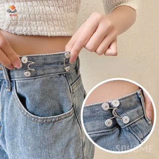 2Pair Women's Brooch Set Tighten Waist Brooches for Women Skirt Pants Jeans Adjustable Waist Clip Metal Pins Clothing Accessories