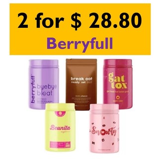 ?Berryfull Honey Lemon❤️ Berryfull Detox ❤️Break Oat❤️ Beunita ❤️ Guttox Gattox Fat Burner ❤️Inayah