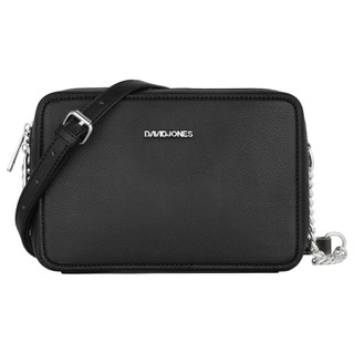 David Jones Paris women shoulder bag pu leather female crossbody bag chain small square bag