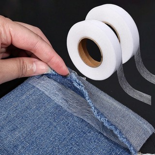 64 Meters Black White Double-sided Interlining Adhesive Fabric Clothes Iron On Hem Tape Interlining Web DIY Sewing Accessories