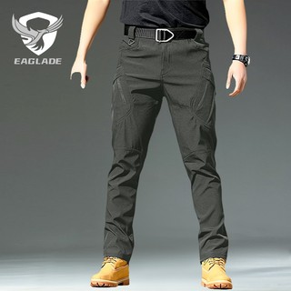 Eaglade Tactical Cargo Pants for Men in Grey Ix9