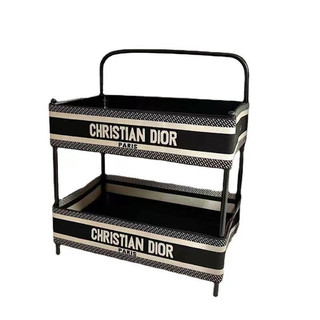 YOUNAL Luxury Cosmetics Storage Box, Desktop Skin Care Products Storage Rack, Double Bedroom Bathroom, Washstand Storage Rack