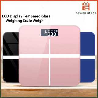 German Style USB Digital Body Weighing Scale Weight Scale LCD Display Bathroom Tempered Glass Weigh Electronic