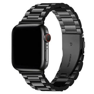 High-End Business Three-Piece Metal Watch Strap Suitable For Watch 2/4/6/8 Generation Universal Watch Strap
