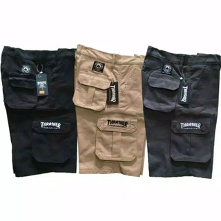 Men's Mountain Cargo Shorts PDL Army Motif Mma Casual