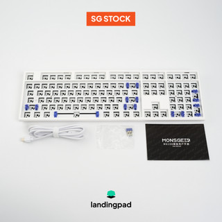 [✅ SG INSTOCK] Akko Monsgeek MG108W 100% Size Wireless 2.4G / Wired Hotswap Mechanical Keyboard DIY KITMac & Windows