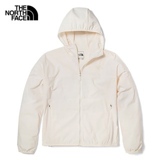 The North Face Women New Zephyr Wind Jacket - AP TNF Gardenia White