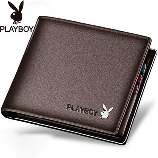 Fashion retro men's leather wallet new short thin men's leather wallet credit card holder