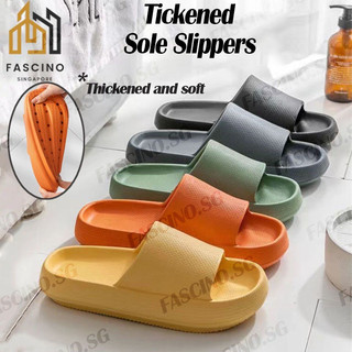 【SG】Thick Sole Home Slippers Shower Slipper Super Soft Bathroom Slippers Indoor Sandal for Women Men