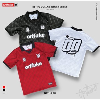 JERSEY NETHA 00 RETRO COLLAR 280gsm